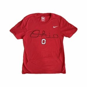 Nike Ohio State Buckeyes Graphic Shirt — Size Medium